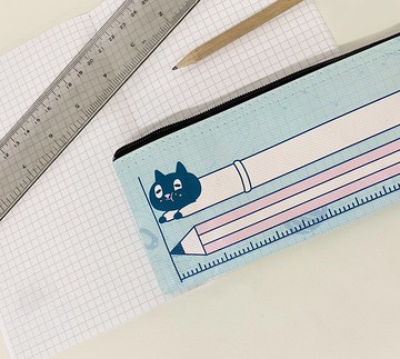 Sunny Bag x Kuroro筆袋-不可思議的貓科學款