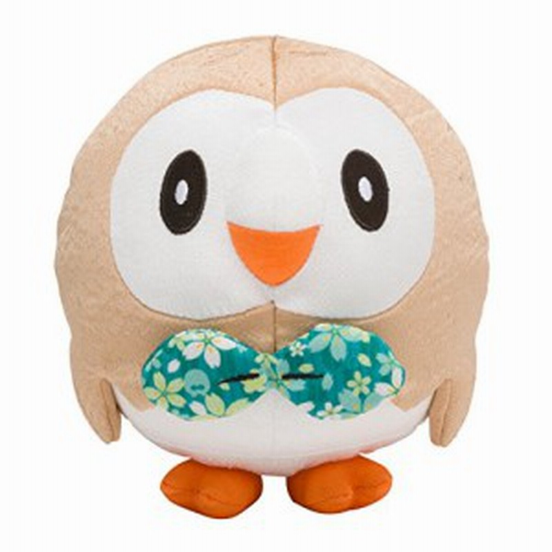 ポケモンセンターオリジナル ちりめん風ぬいぐるみ モクロー 中古品 通販 Lineポイント最大get Lineショッピング