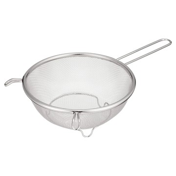 日本 SP SAUCE 耳掛式不銹鋼料理濾勺 304(18-8) 帶腳架  33 x 21 x 8.8cm  1支