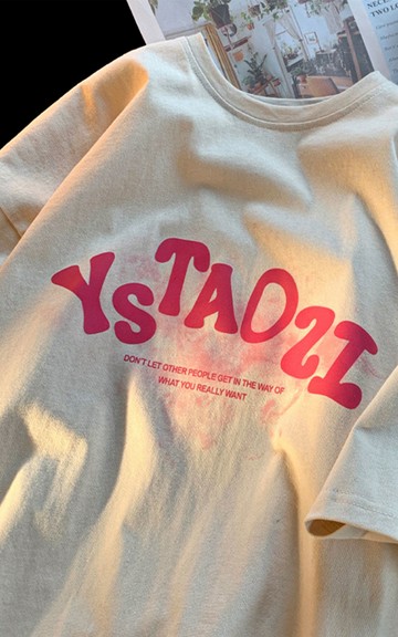 短袖t恤女純棉夏季寬松上衣2022新款ins潮設計感小眾oversize半袖