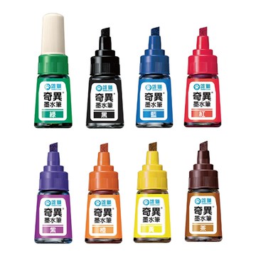 SIMBALION 雄獅 NO.300 奇異墨水筆/奇異筆 斜頭 5mm X 12罐入盒裝