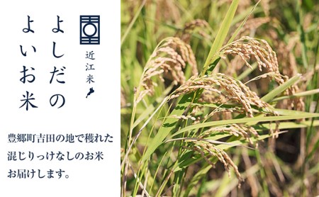 令和5年産新米　よしだのよいお米 近江米みずかがみ5kg×2