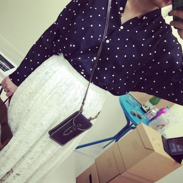 日韓風 水玉點點 寬鬆文青復古風