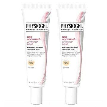 [COSCO代購5] W142813 PHYSIOGEL 潔美淨 層脂質 AI 輕透潤色防曬霜 SPF50+ PA++++ 30毫升 X 2入