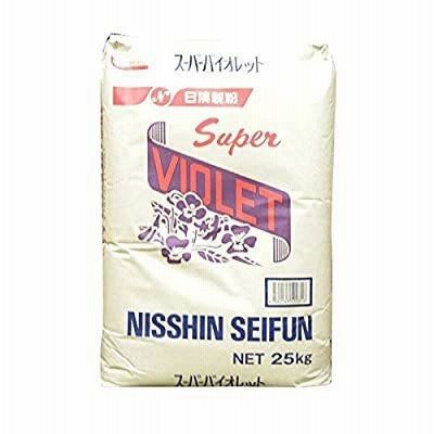 【業務用】日清製粉 菓子用薄力粉 スーパーバイオレット 25kg