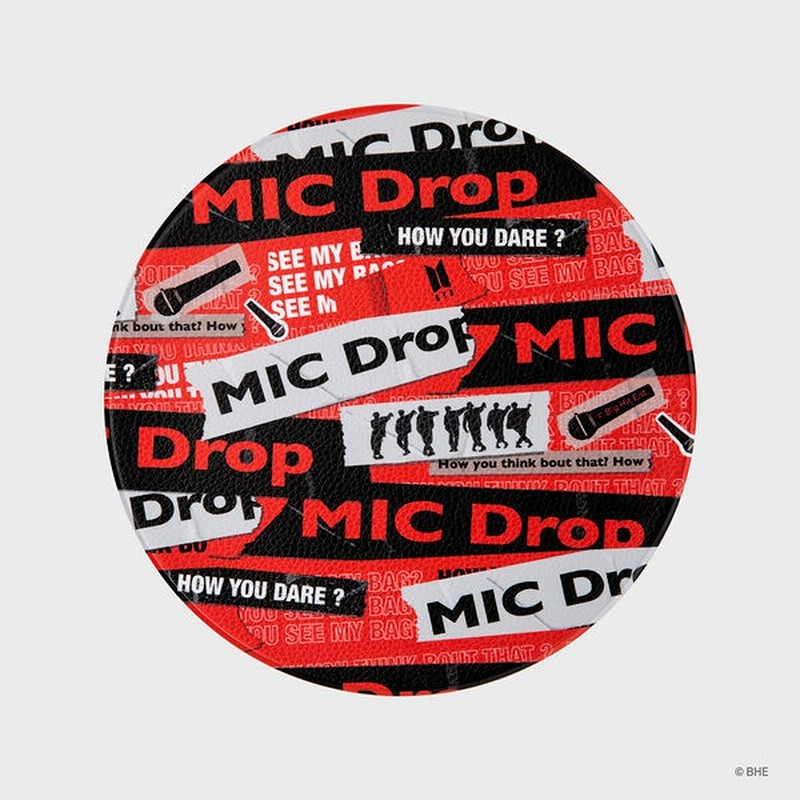 Bt21 Mic Drop How Youマウスパッドレッド 通販 Lineポイント最大1 0 Get Lineショッピング