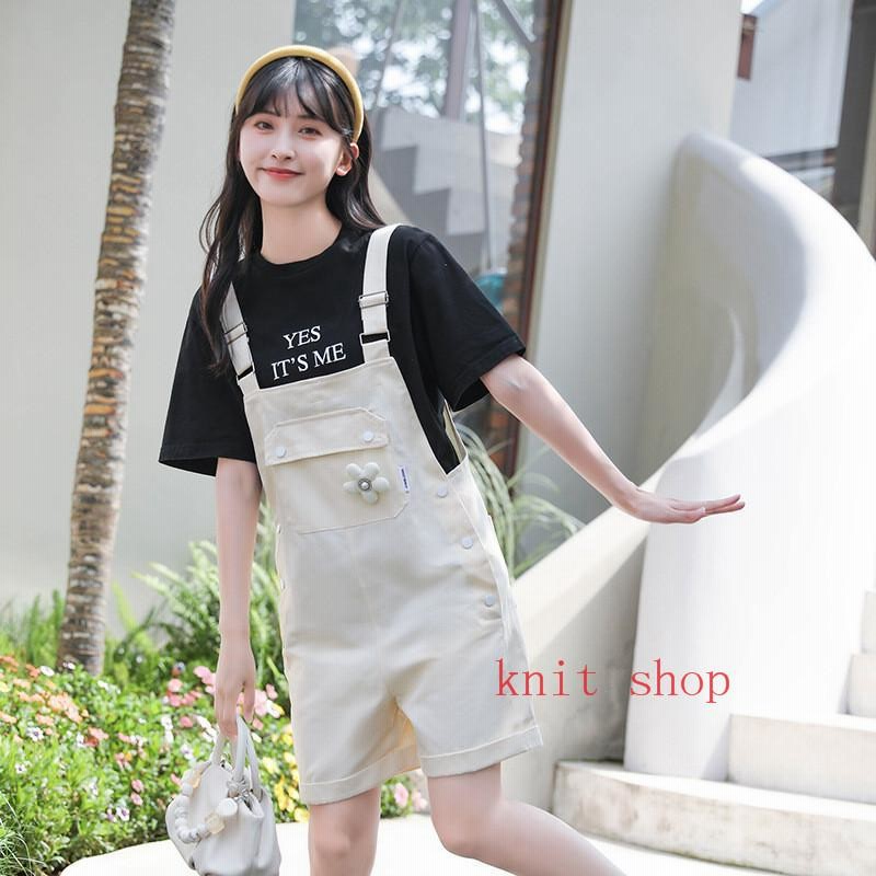 サロンペットレディースショートパンツボトムスオールインワン  