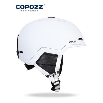 COPOZZ滑雪頭盔男女士保暖單雙板戶外運動安全帽防撞護具裝備雪盔