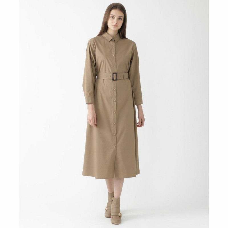 ブルーレーベル ブラックレーベル クレストブリッジ コンパクトタイプライターワンピース レディース ベージュ 36 Blue Label Black Label Crestbridge 通販 Lineポイント最大get Lineショッピング