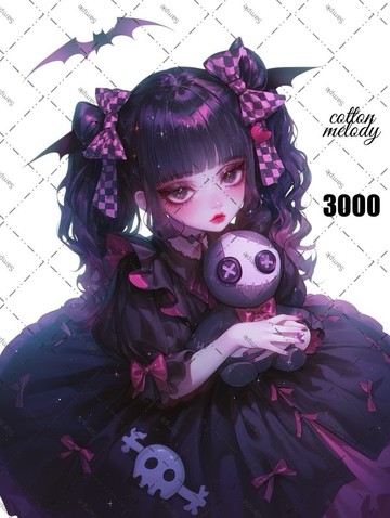 original sticker o.3000 人物貼紙 原創貼紙 cotton melody