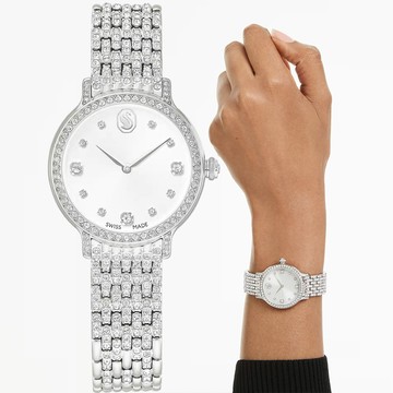 SWAROVSKI 施華洛世奇 Imber 輕奢時尚水晶手錶 女錶-31mm(5741229)