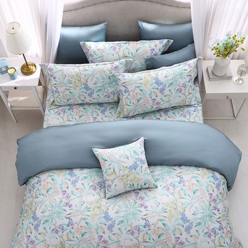 雙人兩用被套加大床包組/ 天絲棉300織 / 安德莉 [鴻宇] 台灣製 - 2390