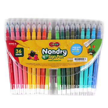 Toru 不易乾香味彩色筆  多色  36支