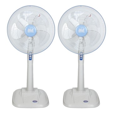 惠騰 16吋 3段速加重底板機械式電風扇 FR-1619 超值2入組