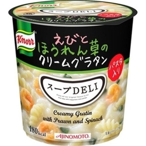 味の素 クノール スープDELI 海老とほうれん草のグラタン 6入