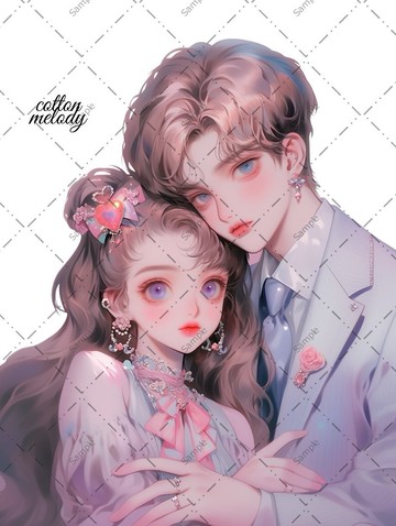 original sticker no.1010 人物貼紙 原創貼紙 人物貼紙 女孩貼紙 原創人物貼紙