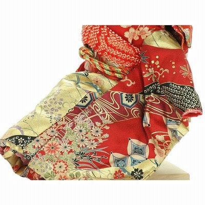 市松人形 抱き人形 おしゃれで可愛いお顔の 童人形 座り台座付き