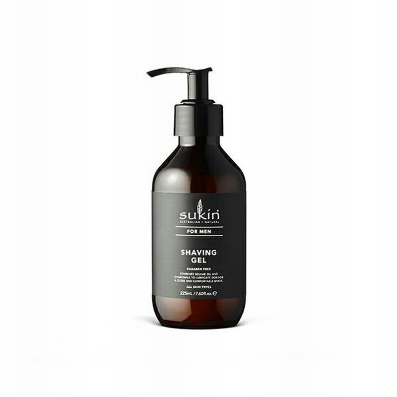 スーキン Sukin メンズ シェービングジェル 225ml Vegan化粧品 オーガニック スキン 通販 Lineポイント最大0 5 Get Lineショッピング