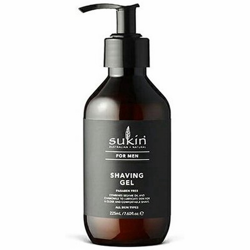 スーキン Sukin メンズ シェービングジェル 225ml Vegan化粧品 オーガニック スキン 国内正規品 通販 Lineポイント最大0 5 Get Lineショッピング