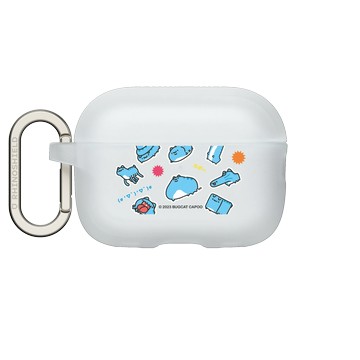 AirPods Pro 2 AirPods Case 透明 - 貓貓蟲咖波 Bugcat Capoo - 奇怪咖波貼貼樂