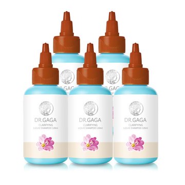GaGa 量身訂做 精華液 水狀洗髮精露 去頭皮屑 淨衡專用 120mlx5