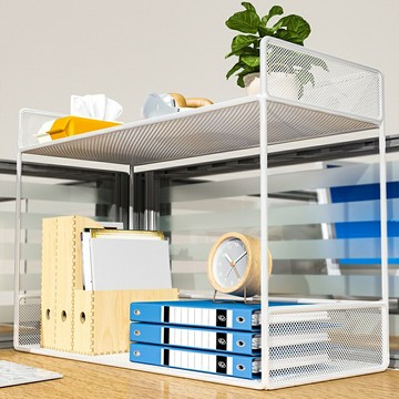 【多層收納王】桌面置物架 書架 收納架 置物架 多層架 簡易組裝 免打孔設計 客廳書房辦公室臥室通用