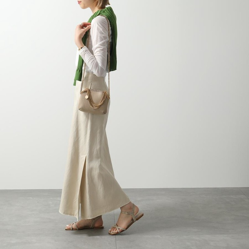 【即発送】Stella McCartney◆Falabella シャギー ディア バッグ Women BLACK ファラベラ フォールドオーバートート | Stella