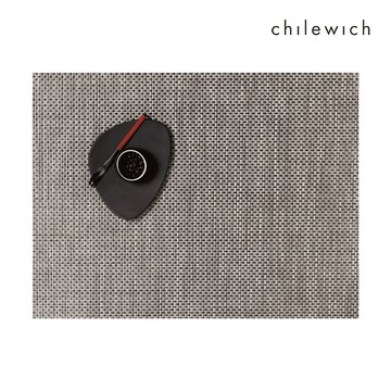 美Chilewich / 細籃網編 Mini Basketweave 方形餐墊 殼灰色【領券滿額再折千7/31止】