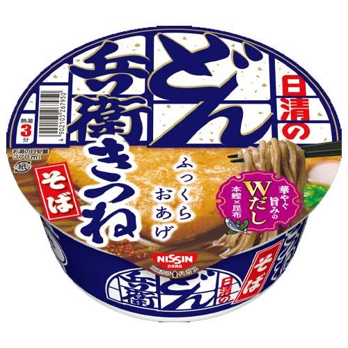 日清食品　日清のどん兵衛 きつねそば（89g）×12個×2セット