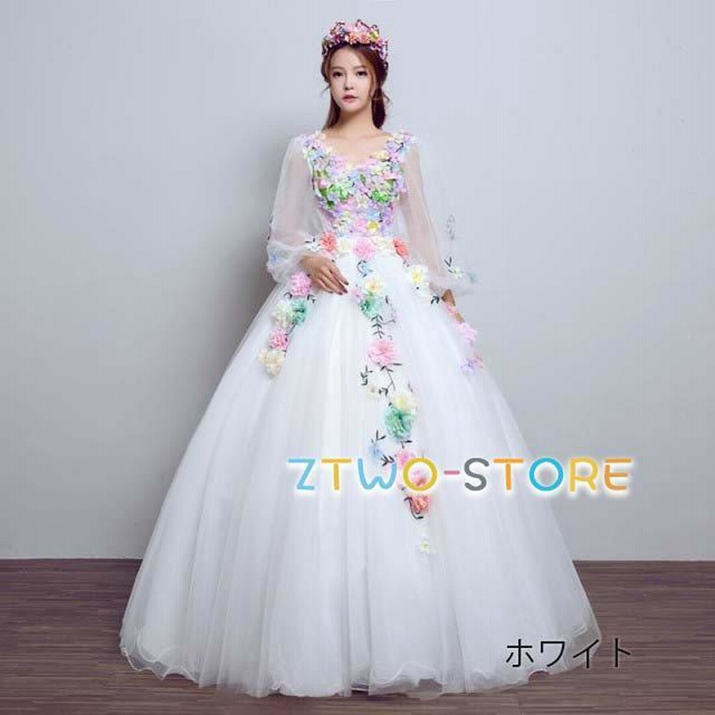 ウェディングドレス カラードレス 結婚式 花嫁 二次会 ドレス ウェディングドレス カラードレス 結婚式 花嫁 二次会 ドレス
