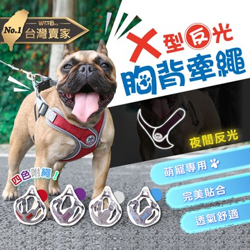 【領券滿額折50】X夜間反光寵物背帶 帶反光條 寵物胸背帶 牽引繩 遛狗繩 貓咪狗狗牽引繩 項圈 反光安全 遛狗 寵物牽繩 ????老婆叫我買