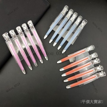 🎇免運特價✨日本高端透明剪髮無痕夾髮廊夾理髮頭髮分區一字劉海美髮夾子#免運