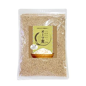 LOHASTYLE お米みたいに炊けるオーツ麦 900G グレインカット[約20倍の食物繊維]