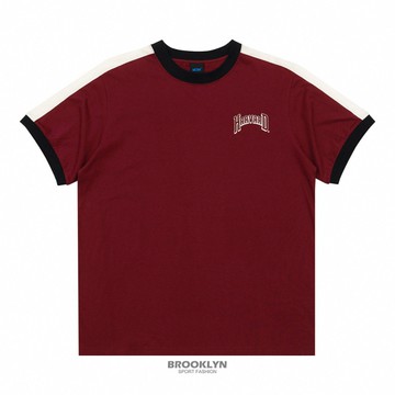 NCAA 短T 哈佛 小LOGO 酒紅 短袖 男女 (布魯克林) 7225500440