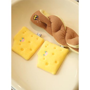 ins韓國狗狗嗅聞墊益智藏食獨處防拆家毛絨響紙面包寵物解悶玩具