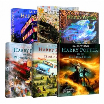 【查德書境】最新 哈利波特 Harry Potter Illustrated Edition彩繪正版Bloomsbury
