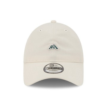 NEW ERA 男女 9FORTY UNST MINI MOUNTAIN LOGO SS26 復古石灰 NE14889050