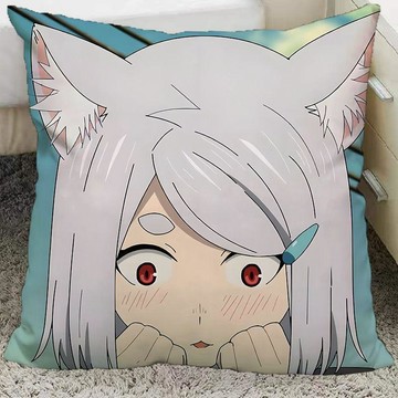 尼古喵喵抱枕🔥 ヤニねこ抱枕 廢柴貓娘 抽煙獸人靠墊 治癒系玩偶 生日交換禮物尼古喵喵二次元動漫卡通周邊抱枕頭學校宿舍
