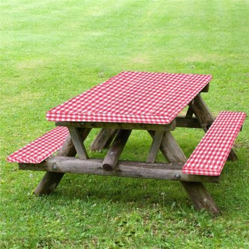 亞馬遜table bench cover for picnic 花園桌子板凳罩套一件代發