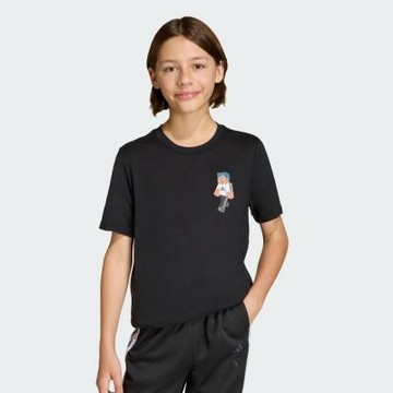 【adidas 愛迪達】 短袖上衣 T恤 吸濕排汗 童裝 KD0980
