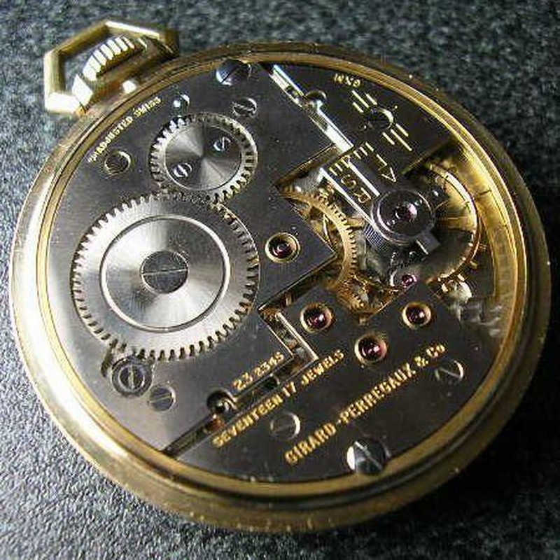 GIRARD PERREGAUX ジラールペルゴ 手巻きアンティーク懐中時計