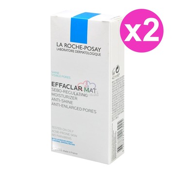 【La Roche-Posay 理膚寶水】毛孔緊緻控油保濕乳 40ml/2瓶