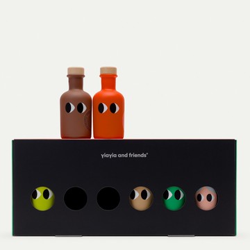【壽滿趣】Yiayia and Friends頂級冷壓初榨原味橄欖油-迷你橄欖油禮盒(50mlx6)