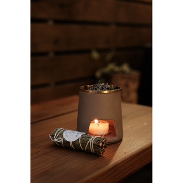 🔥下單送聖木粉試用包 乾燒香薰爐 香薰爐 乾鍋 銅鍋 草藥 聖木 精油 雪松 聖木粉皆可用 多功能乾燒式薰香爐 淨化空間