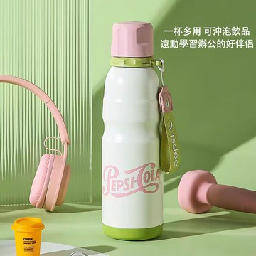 【BEDDYBEAR】運動保溫水壺 600ml百事運動系列（保溫杯  水壺 隨行杯 杯子）