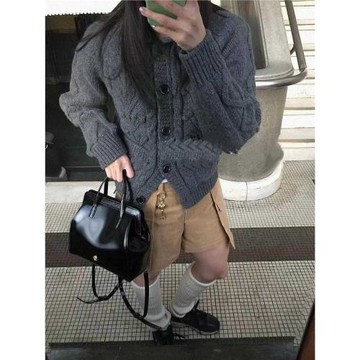 復古黑色簡約通勤休閑手提包包