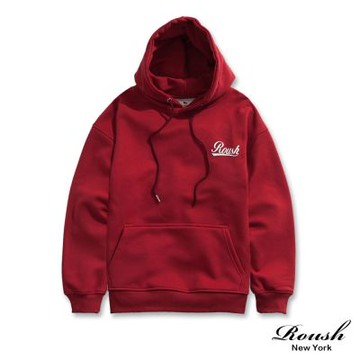 Roush 女生立體植膠logo海狸毛保暖帽T(2515900)