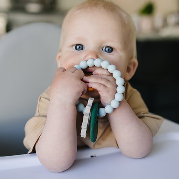 Loulou Lollipop - 掛環矽膠固齒器-草泥馬樂園