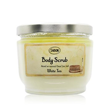 SABON 白茶身體磨砂膏(600g)-國際航空版