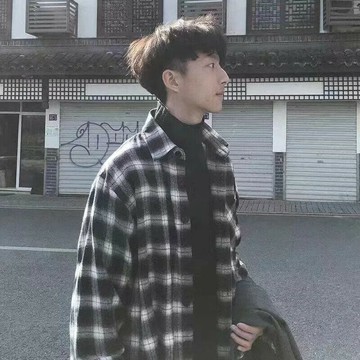 ?【MLM】? 超剎價 格紋襯衫 長袖襯衫男 M-2XL 男裝 立領休閒百搭寬鬆韓版ins上衣服